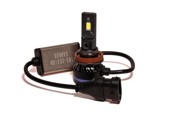 Комплект світлодіодних ламп TBS Design T19 H11 (PGJ19-2) Canbus 45W 9-32V 6000K | Зображення 2