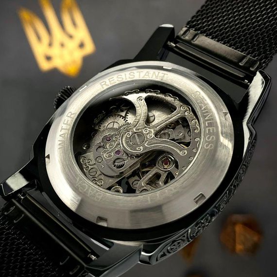 Чоловічий годинник Awarder 021 Де би не був All Black Mesh | Зображення 8