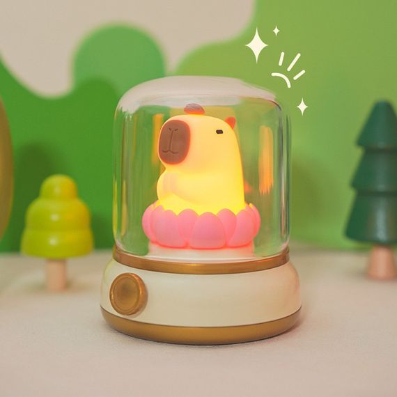 Ночник Capybara and Lotus Yellow | Зображення 6