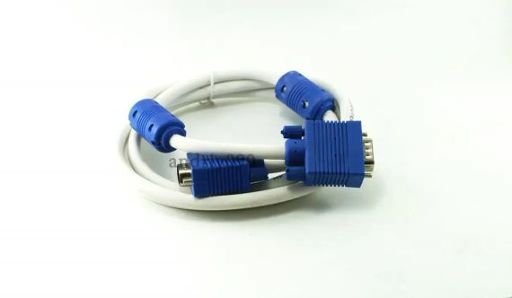 Кабель VGA тато-тато 2 ферити 1.5 м 1,5m | Зображення 1
