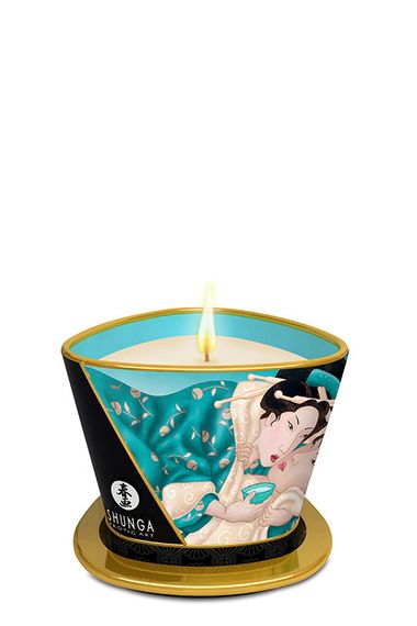 Свічка для масажу Shunga Massage Candle Island Blossoms із квітковим ароматом, 170 мл sexstyle