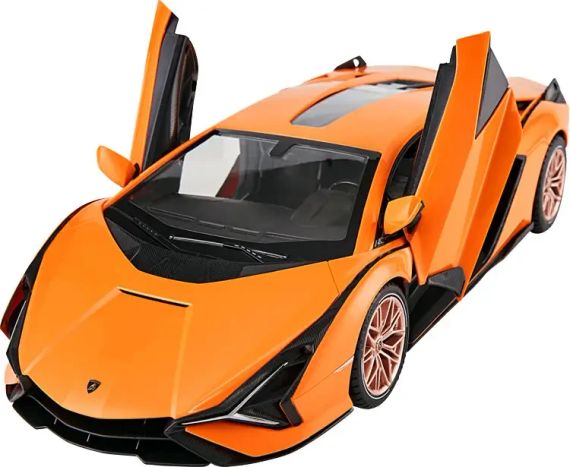 Машинка Rastar Lamborghini Sian (97760) на радіокеруванні. 1:14. Помаранчевий | Зображення 1