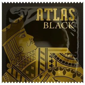 Презерватив Atlas Black класичний