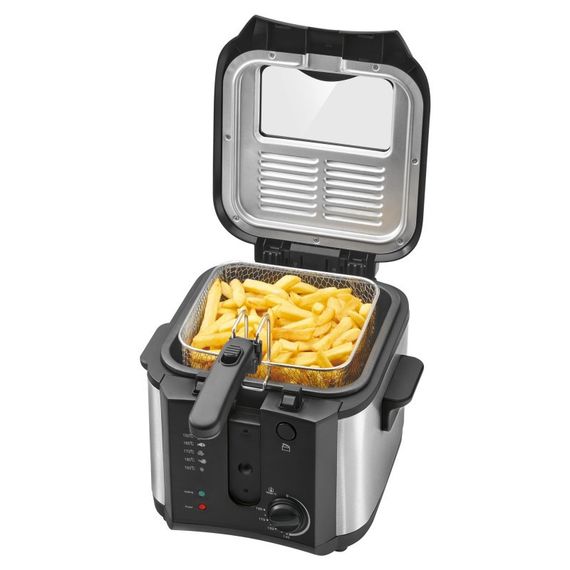 Фритюрниця Clatronic FR 3649 з антипригарним покриттям, 2.5 л | Зображення 2