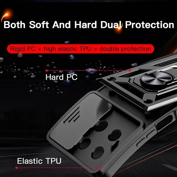 Ударопрочный чехол Camshield Serge Ring для Xiaomi 14 Pro | Зображення 5