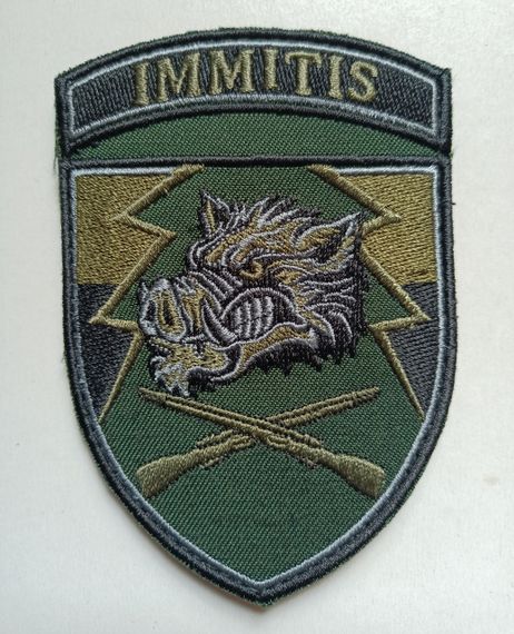 Шеврон 71 бригада (олива)