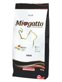 Корм Morando Miogatto Adult Veal and Barley сухий з яловичиною для дорослих котів 10 кг