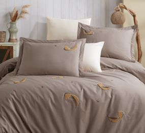 Постельное белье Maribor Elegance Poplin 200 х 220 см Piuma Vizon