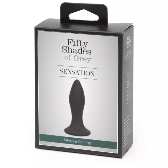Анальна пробка Fifty Shades of Grey Sensation Vibrating Butt Plug Sex Aura | Зображення 4