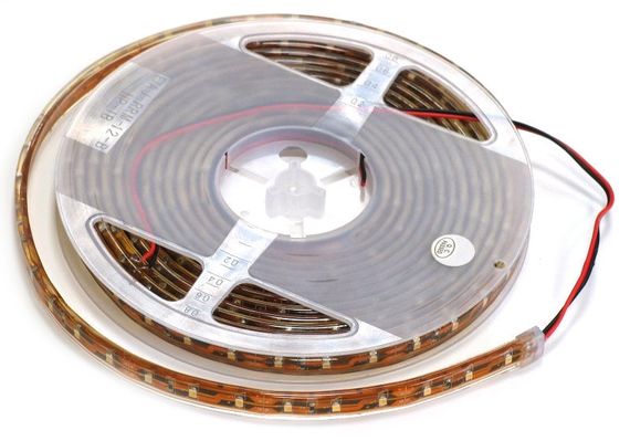 Светодиодная лента влагозащищенная теплый оттенок 12V 4.8W 3528 WW IP65 1m (BY-008/60) | Зображення 2