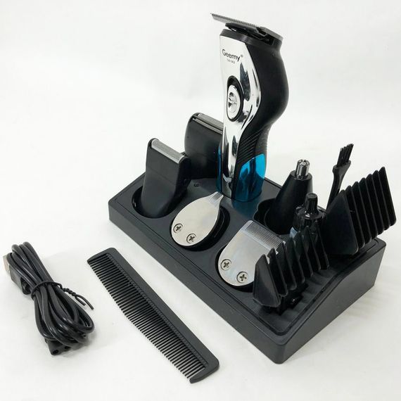 Бритва триммер для мужчин GEMEI GM-562, Машинка для стрижки для дома, ZI-475 Беспроводная электробритва | Зображення 5