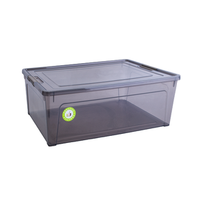 Контейнер 14 л коричневий прозор/какао Smart Box Алеана