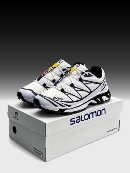 Чоловічі кросівки Salomon XT-6 White Black , В'єтнам | Зображення 1