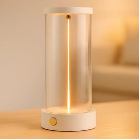 Настольный светильник с магнитной нитью, от USB, 19х7см, / Лампа ночник / LED аккумуляторная лампа Белый