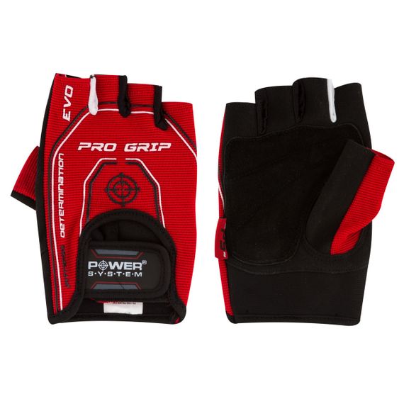 Рукавички для фітнесу Power System PS-2250E Pro Grip EVO Red L | Зображення 2