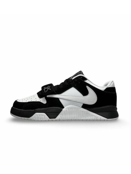 Кроссовки  Air Jordan x Travis Scott “Cut The Check” Black White , Вьетнам A1399 44 28