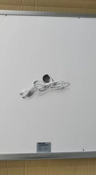 Дзеркало Mixxus HARD MR06-50x80-CASE з LED Touch, Anti-fog, димером, рег. яскравості, годинником (MI6657) | Зображення 8