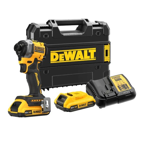 Шурупокрут акумуляторний ударний DeWalt з АКБ та ЗП DCF850D2T | Зображення 1