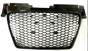 Передняя решетка RS-Style (без логотипа, 2008-2014, черная) для Ауди ТТ