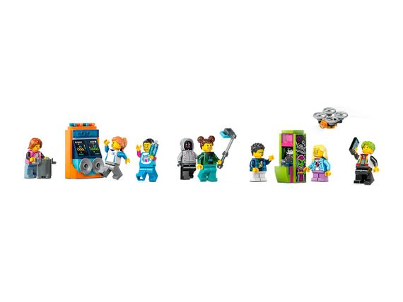 Конструктор LEGO City Парк розваг «Світ роботів» 60421 | Зображення 5