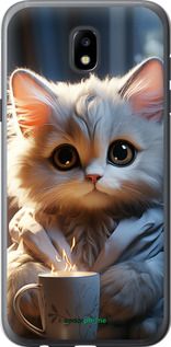 Чохол на Samsung Galaxy J5 J530 (2017) Білий кіт "5646t-795-2448"