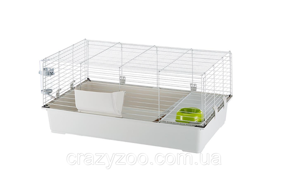 Клітка для кроликів та морських свинок Ferplast Rabbit 100 світло-сіра 95х57х46 см 57052370 | Зображення 1