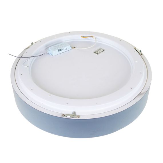 Светильник светодиодный настенно-потолочный накладной WBL-27C/36W*2 GY | Зображення 9