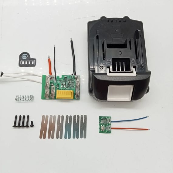 Корпус для инструмента шуруповерта Makita 5S1P5*18650 для АКБ-инструмента 21V BL18650 с индикаторм | Зображення 6
