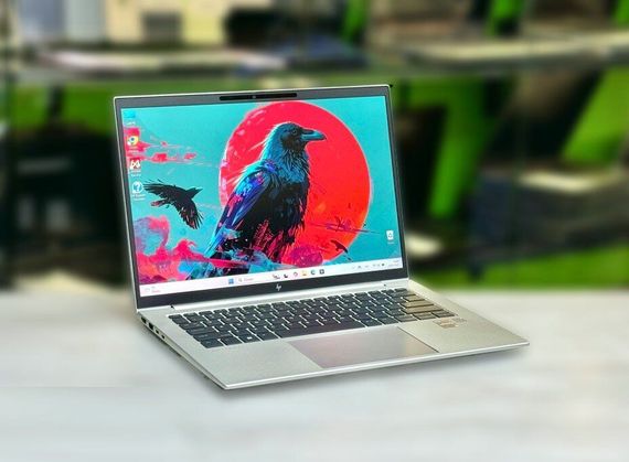 Ультрабук HP EliteBook 840 G10 / 14" (1920x1200) IPS / Intel Core i5-1345U (10 (12) ядер по 1.6 - 4.7 GHz) / 16 GB DDR5 / 256 GB SSD M.2 / Intel Iris Xe Graphics / WebCam / Win 11 Pro б/в | Зображення 2