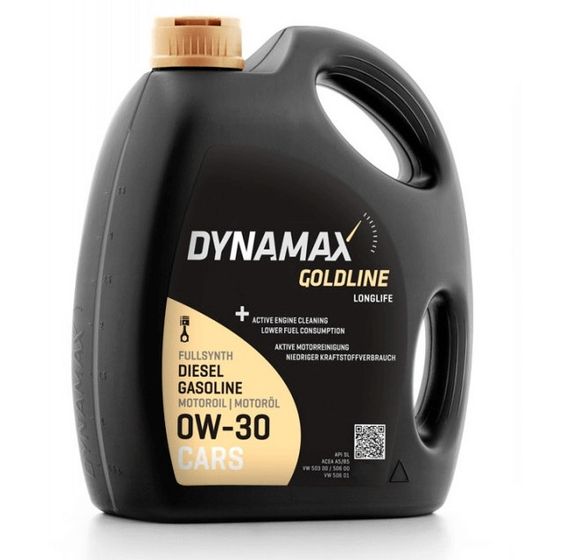 Моторна олива DYNAMAX GOLDLINE LONGLIFE 0W30 5л
