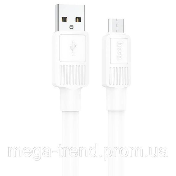 Кабель Hoco Micro USB Solid charging data cable X84 |1M, 2.4A| | Зображення 9