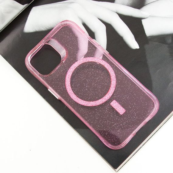 Чехол TPU Radiance with MagSafe для Apple iPhone 14 (6.1") Pink | Зображення 1