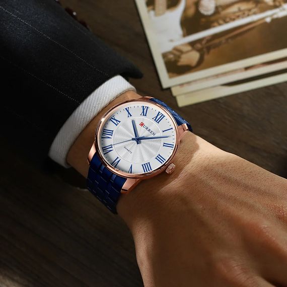 Curren 8422 Blue-Gold-White | Зображення 2