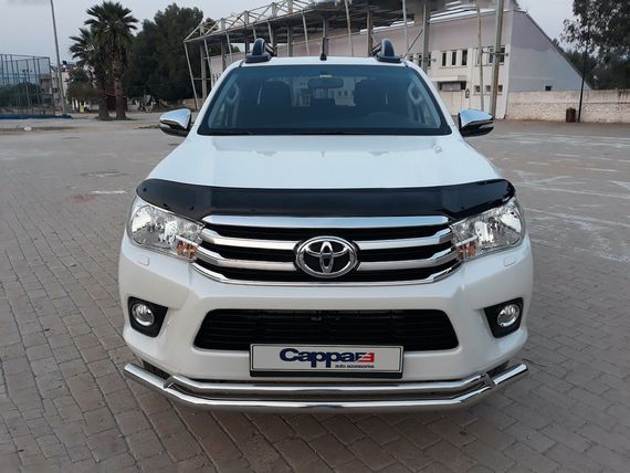 Дефлектор капота 2015-2020 (EuroCap) для Toyota Hilux | Зображення 5