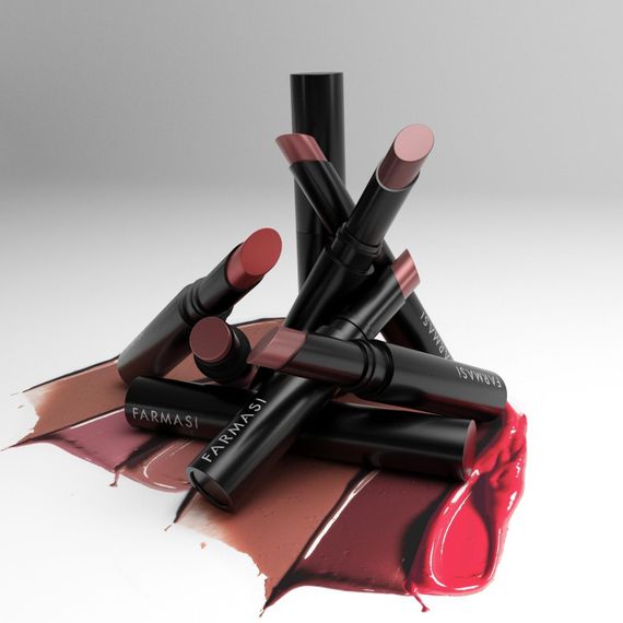 Помада-стик Stylo Farmasi 01 Красно-коричневый 1,8г | Зображення 8