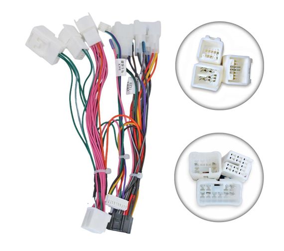 Перехідник живлення серії QIV з адаптером CAN-BUS для Toyota QBR-W TY-0453 (дрот)