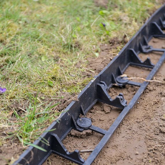 Бордюр садовий Bradas RIM-BORD 58х1000 мм, чорний (OBRB58) | Зображення 2