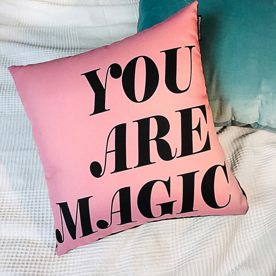 Подушка габардинова з принтом You are magic 40x40 см (4P_19L007)