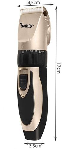 Машинка для стрижки животных Purlov 24089 | 4 насадки | Тихая | Регулировка лезвия 0,8–2,0 мм | Компактная | Аккумуляторная | Зображення 2
