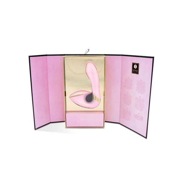 Вагінально-кліторальний вібратор Shunga Soyo Light Pink | Зображення 4