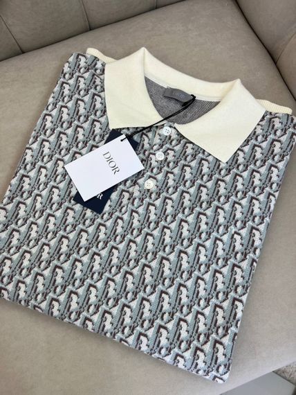 Сорочка поло Dior Oblique чоловіча f728 | Зображення 6