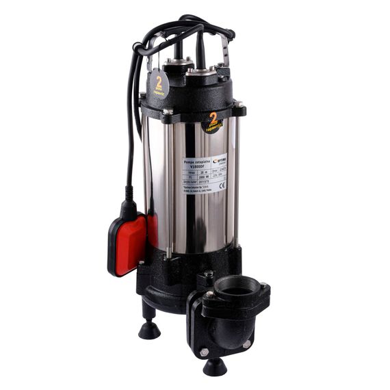 Дренажно-фекальный насос Optima V1800 DF 1,8кВт з ріжучим механізмом (000017085)