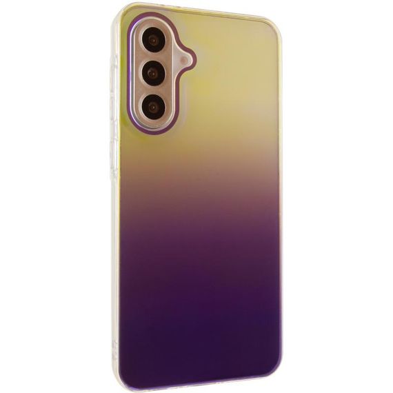 Чохол TPU+PC Glassbend для Samsung Galaxy A35 Purple