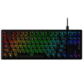 Клавіатура HyperX  Alloy Origins Core PBT Aqua USB RGB ENG/RU Black (639N9AA)