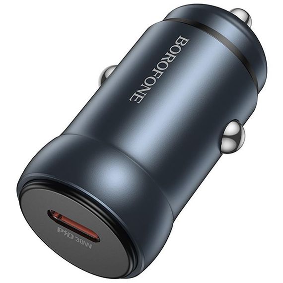АЗП Borofone BZ32 Fresh PD30W (1USB-C) Metal gray | Зображення 2
