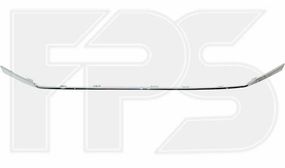 Молдинг решетки радиатора верхний хром Honda Accord 9 '15-17 седан (FPS)