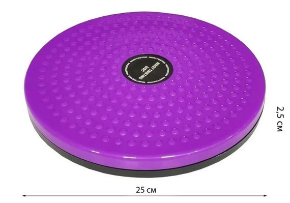 Диск здоров'я EasyFit Waist Twisting фіолетовий (EF-1426-V) | Зображення 3