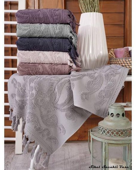 Рушники Sikel Vase 50х90см Махра набір 6шт