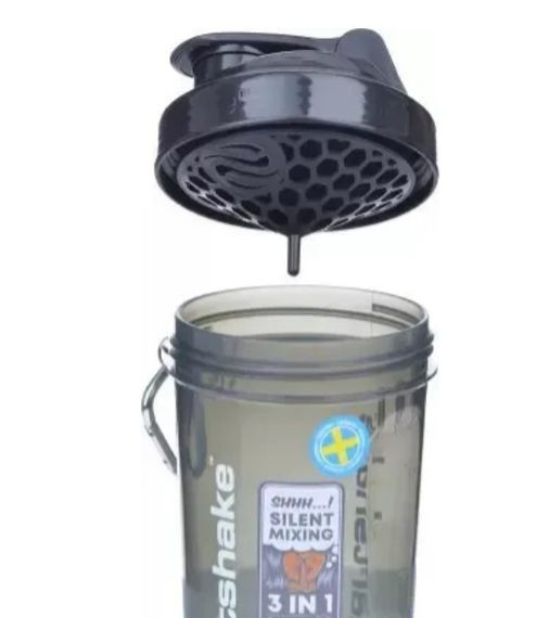 Шейкер спортивний SmartShake Original2GO 600 мл Dark Gray (10561401) | Зображення 2