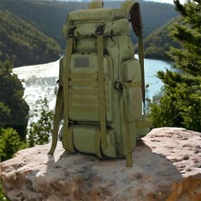 Военный рюкзак для прогулок ЗСУ 70л, Тактический рюкзак солдатский, Штурмовой рюкзак для CZ-272 военных ЗСУ